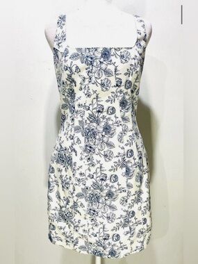 This is a Christian Lacroix square-neck mini dress size 2
